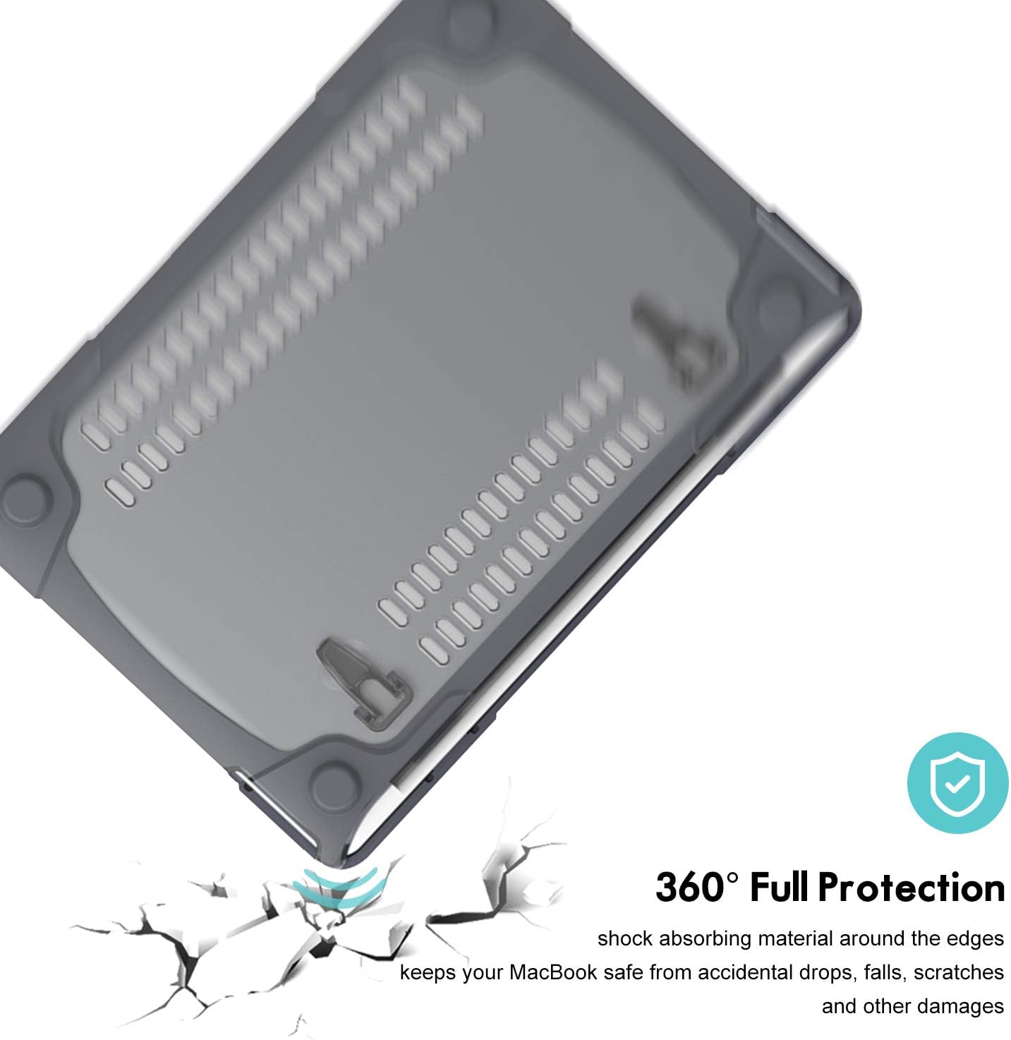 Coque rigide Smart Cover pour Apple Macbook Pro 16 Coque rigide Smart Cover pour Apple Macbook Pro 16